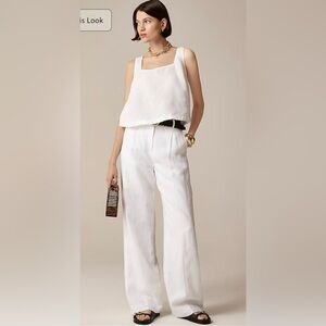 J. Crew White Tank Top